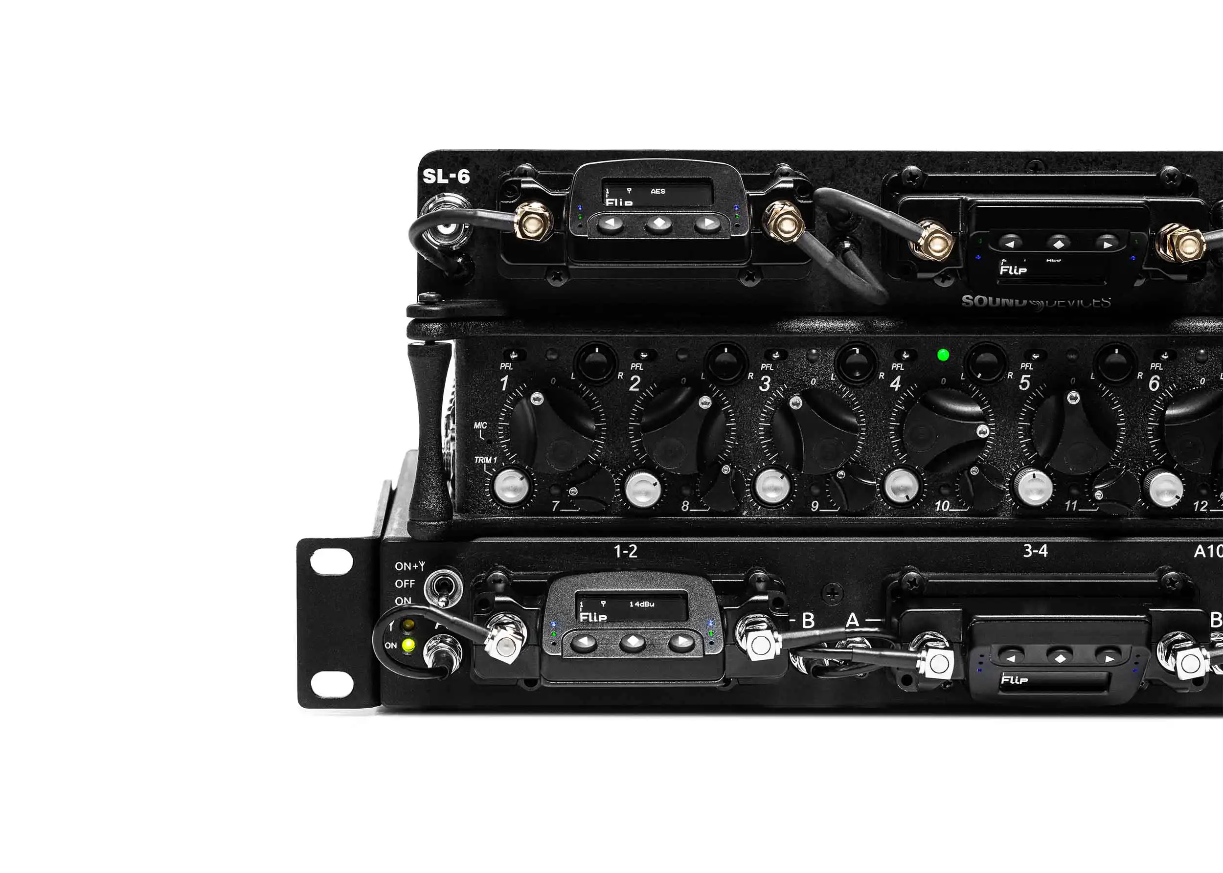 A-FLIP installed A10 RACK