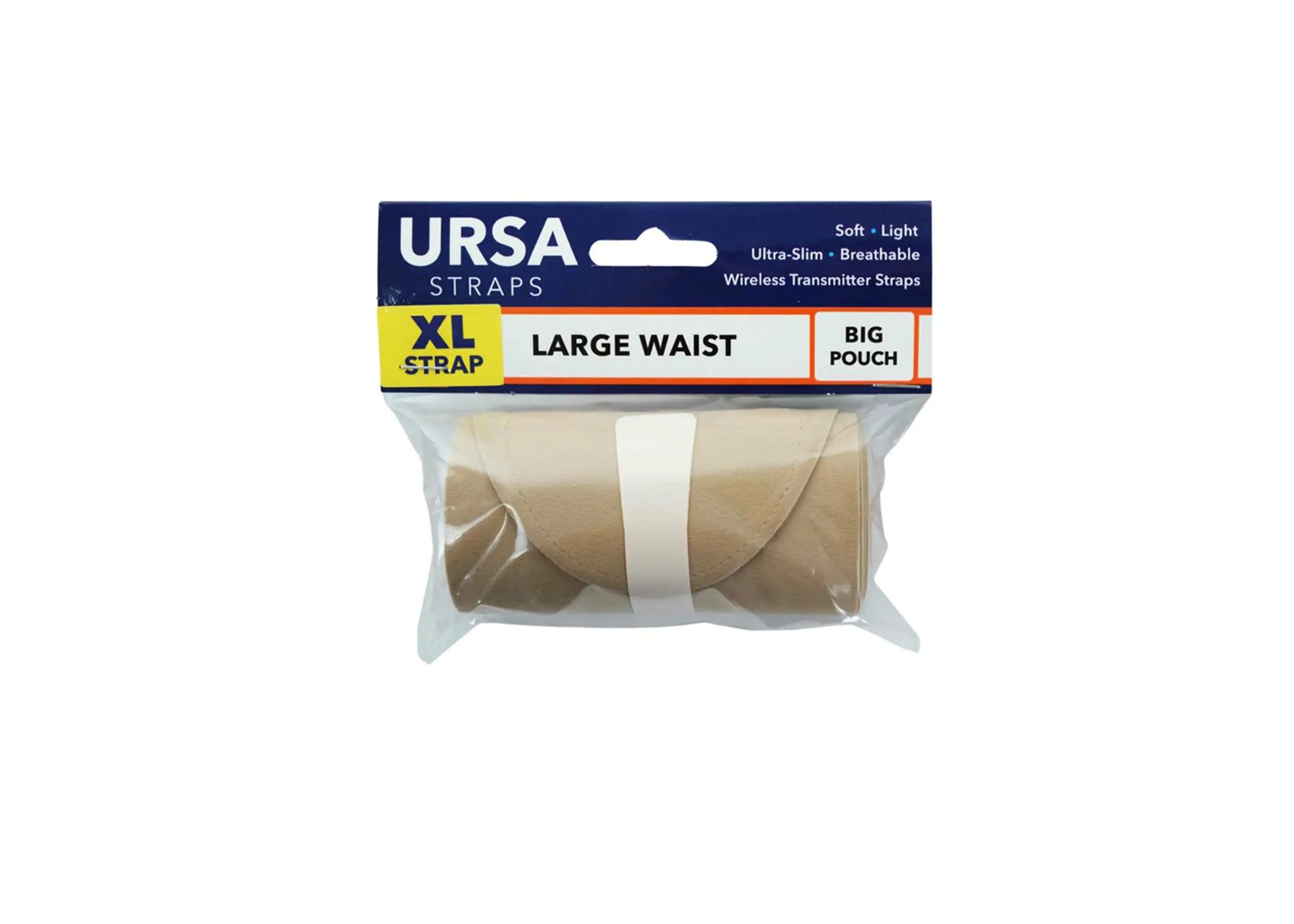 URSA STRAPS WAIST EXTRA LARGE BEIGE BIG POUCH