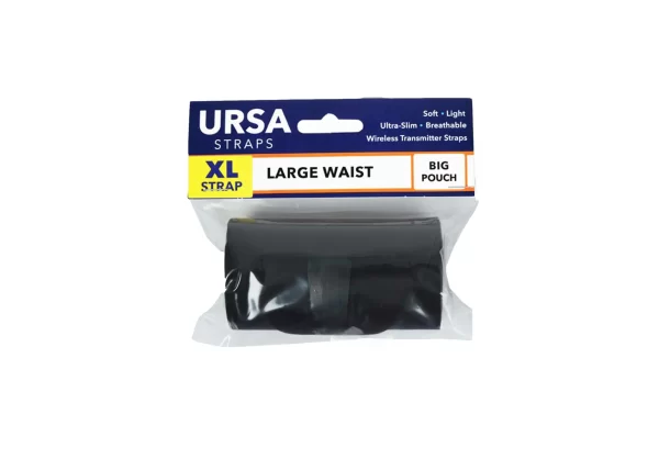 URSA STRAPS WAIST EXTRA LARGE BLACK BIG POUCH