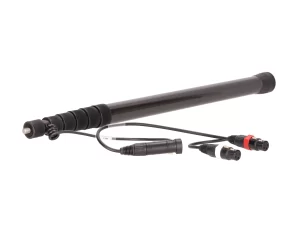VDB BOOMPOLES BOOM-MIC cable mounted on VDB boompole