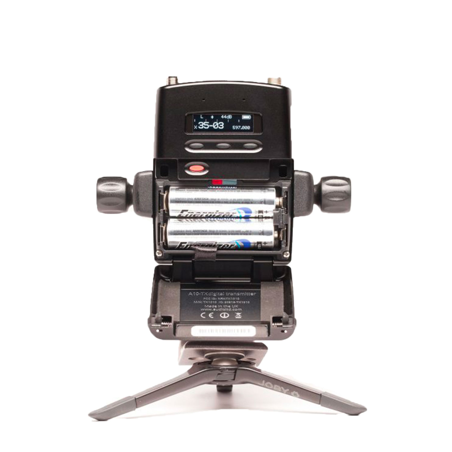 a10-tx audio limited sound devices batteries