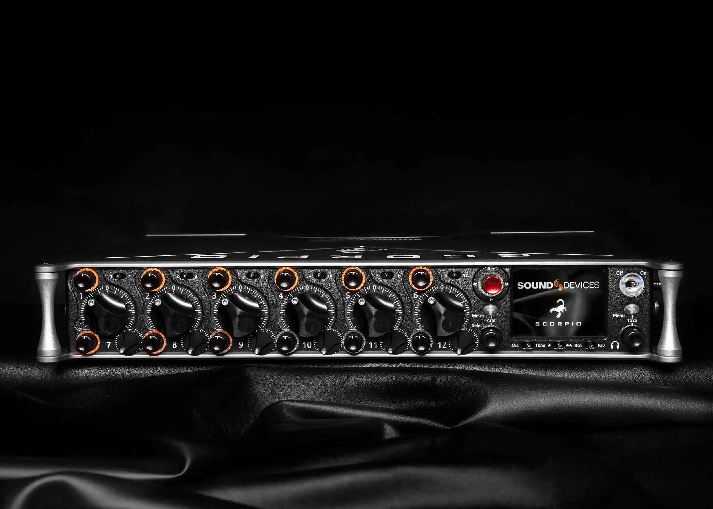 scorpio front black