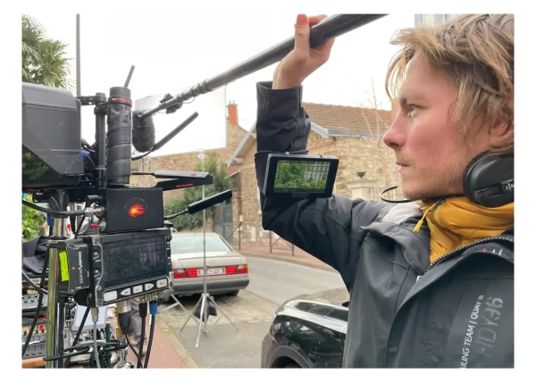kit CHAUD SON on boom operator