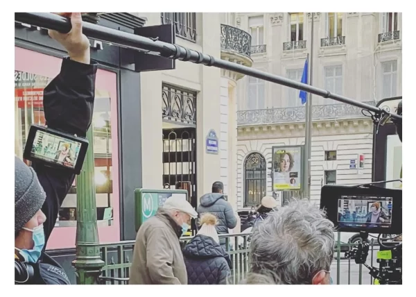 kit CHAUD SON on boom operator & on car