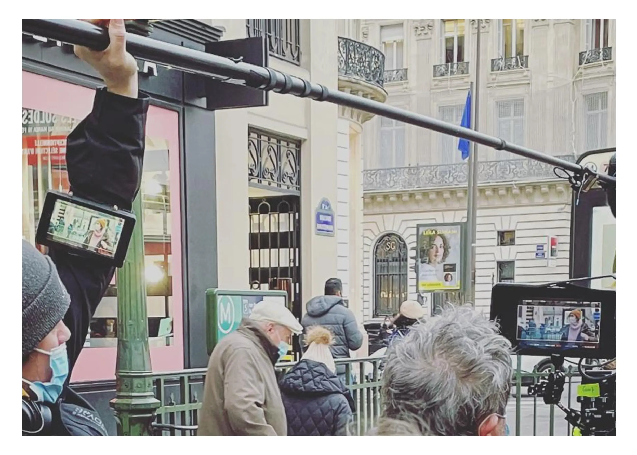 kit CHAUD SON on boom operator & on car