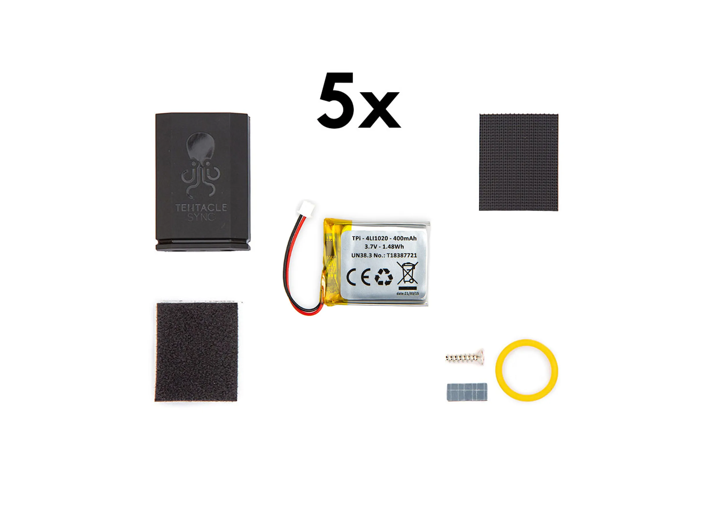 TENTACLE KIT REMPLACEMENT BATTERIE ORIGINAL (x5) R00-5