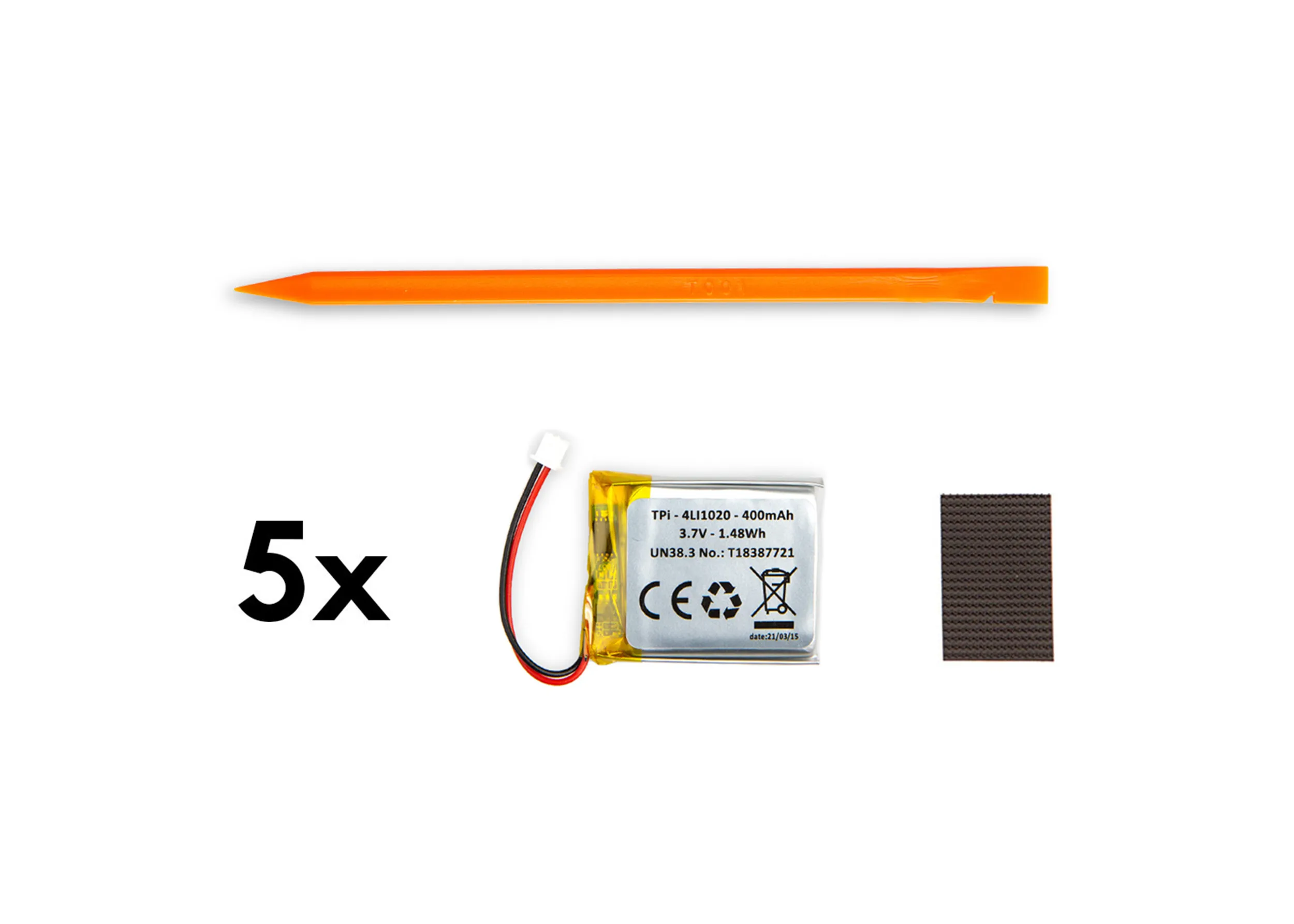 TENTACLE KIT REMPLACEMENT BATTERIE SYNC E (x5) R01-5 TENTACLE KIT REMPLACEMENT BATTERIE SYNC E (x5) R01-5