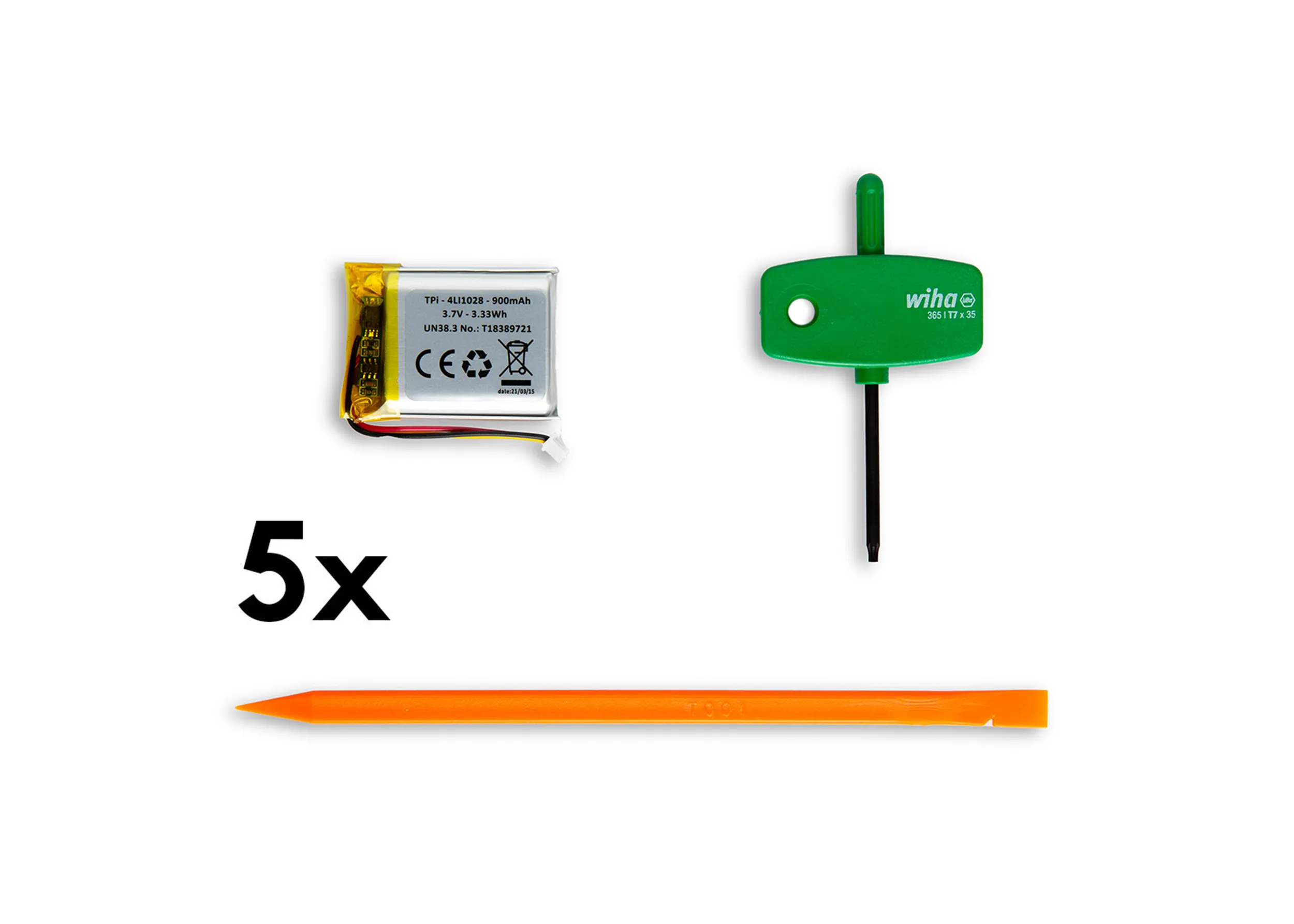 TENTACLE KIT REMPLACEMENT BATTERIE TRACK E (x5) R02-5 TENTACLE KIT REMPLACEMENT BATTERIE TRACK E (x5) R02-5