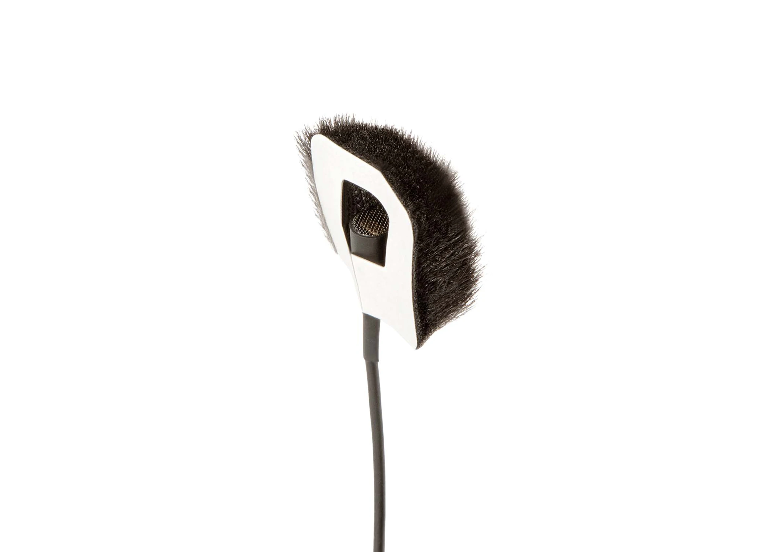 bubblebee industries invisible lav cover fur mounted on lavalier