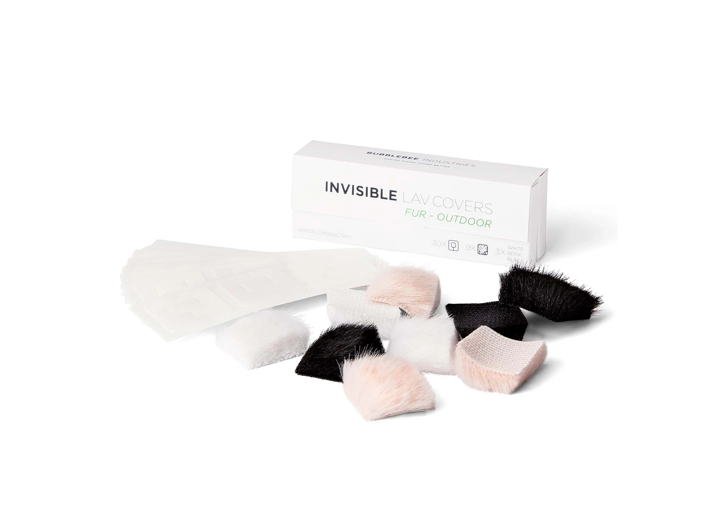 bubblebee industries invisible lav cover fur opened