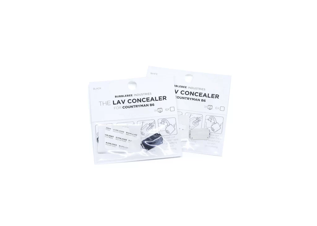 bubblebee industries lav concealer Lavalier COUNTRYMAN B6 in packaging