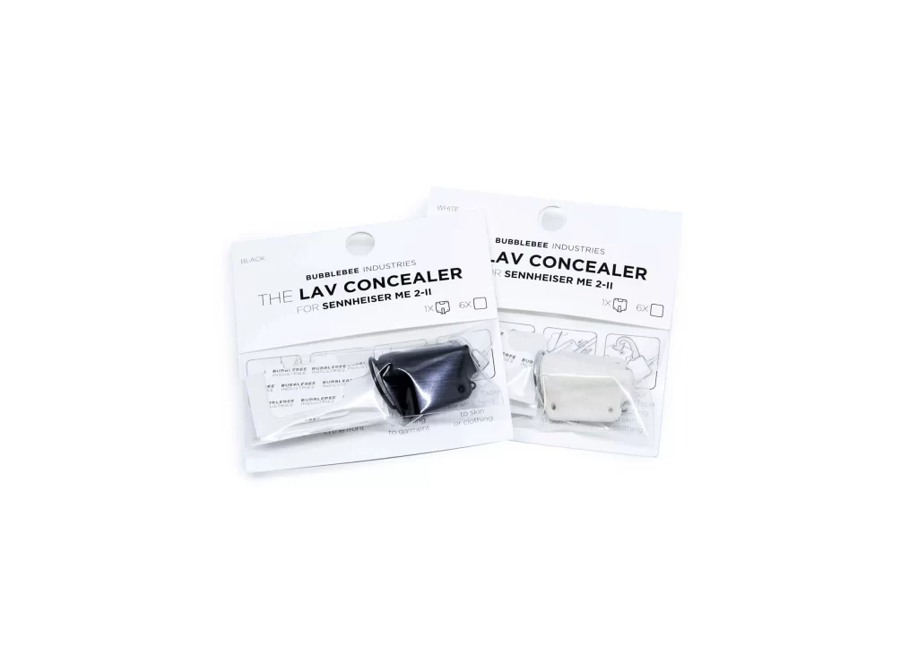 bubblebee industries lav concealer Lavalier SENNHEISER ME2 II in packaging