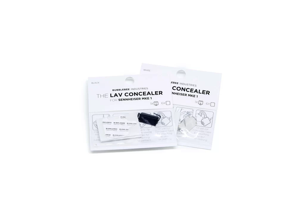 bubblebee industries lav concealer Lavalier SENNHEISER MKE1 in packaging
