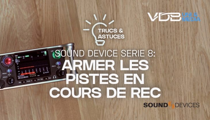 SD Serie 8 – Armer les pistes en cour de Rec
