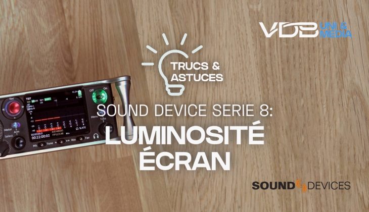SD Serie 8 – Luminosité Écran