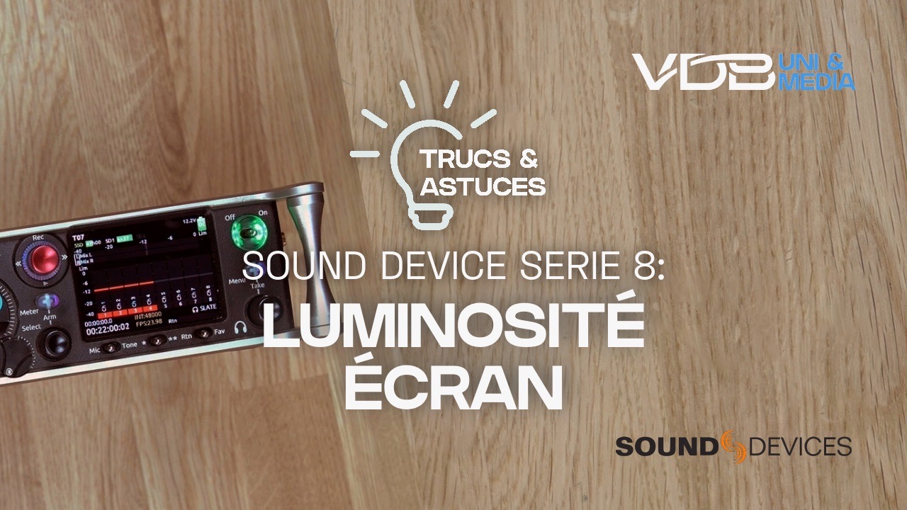 SD Serie 8 – Luminosité Écran