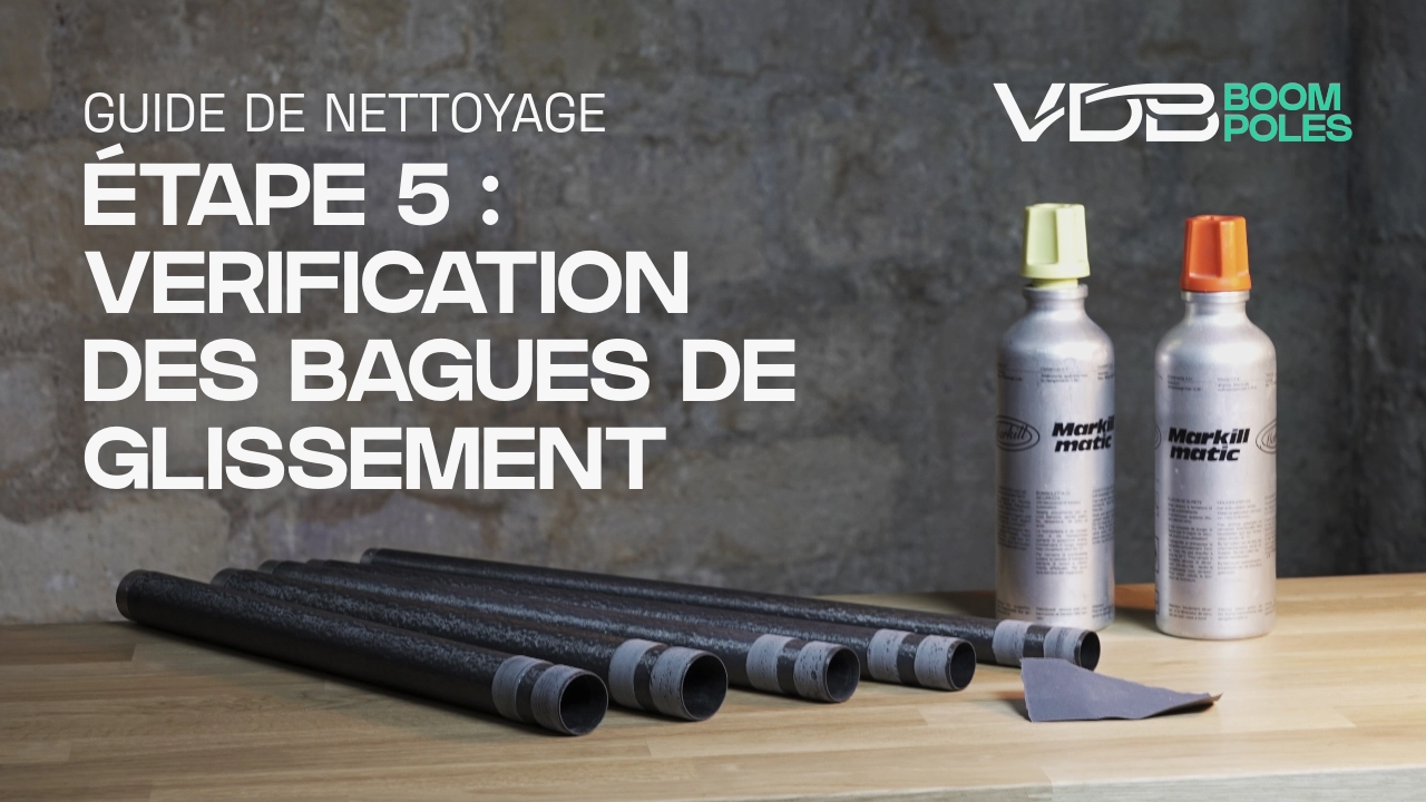 Maintenance Perches VDB – Vérification des bagues de glissement